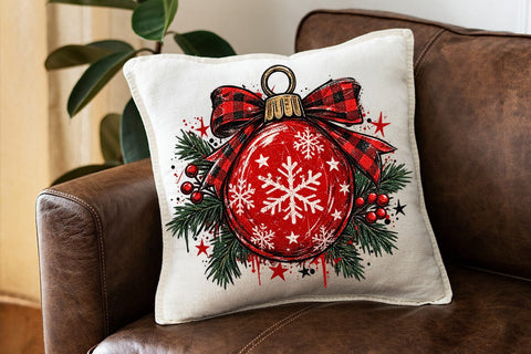 Christmas Ornament Sublimation PNG Design SVG DesignDestine 