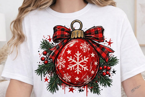 Christmas Ornament Sublimation PNG Design SVG DesignDestine 