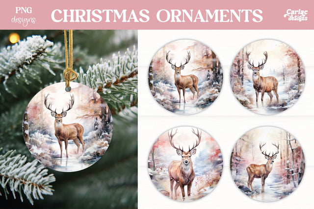 Christmas Ornament Sublimation Sublimation Carla C Designs 
