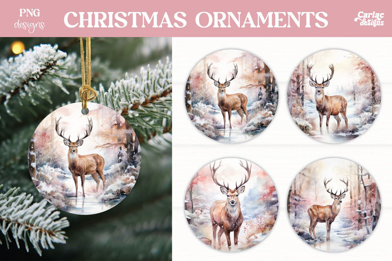 Christmas Ornament Sublimation Sublimation Carla C Designs 