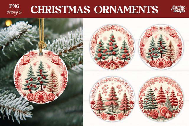 Christmas Ornament Sublimation Sublimation Carla C Designs 