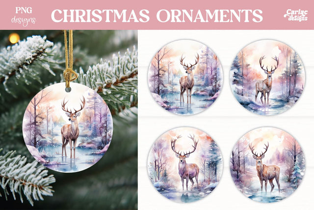 Christmas Ornament Sublimation Sublimation Carla C Designs 