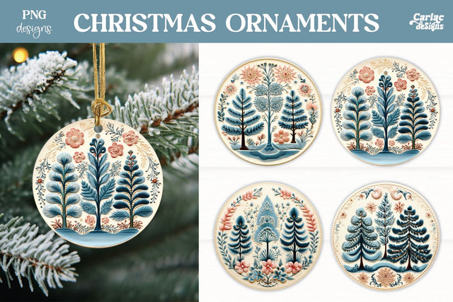 Christmas Ornament Sublimation Sublimation Carla C Designs 