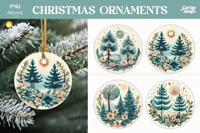Christmas Ornament Sublimation Sublimation Carla C Designs 