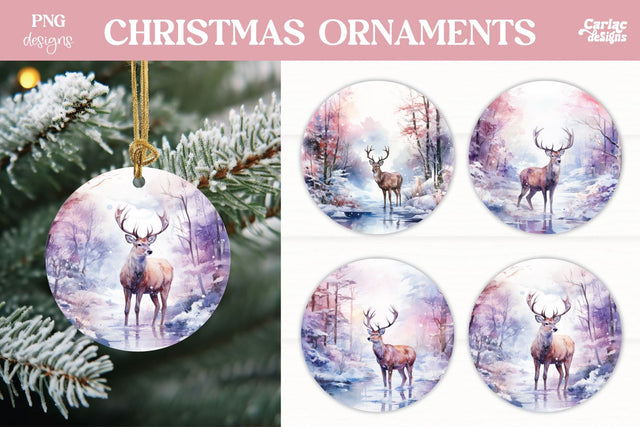 Christmas Ornament Sublimation Sublimation Carla C Designs 