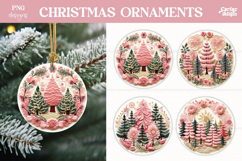 Christmas Ornament Sublimation Sublimation Carla C Designs 