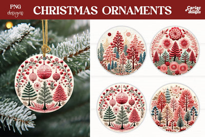 Christmas Ornament Sublimation Sublimation Carla C Designs 