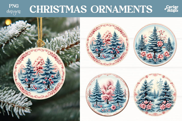 Christmas Ornament Sublimation Sublimation Carla C Designs 