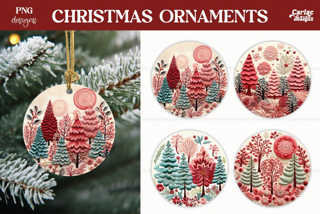 Christmas Ornament Sublimation Sublimation Carla C Designs 