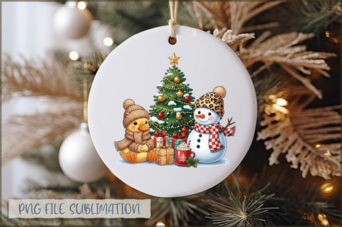 Christmas Ornaments PNG Bundle Sublimation Shetara Begum 