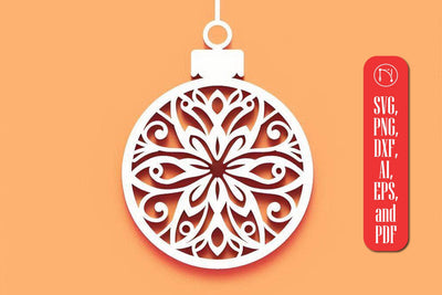 Christmas Ornaments SVG Cut File SVG MD JOYNAL ABDIN 