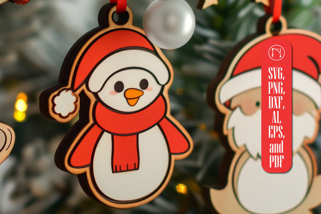 Christmas Ornaments SVG cut file SVG MD JOYNAL ABDIN 