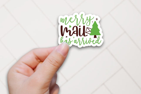Christmas Packaging Stickers Bundle Sublimation CraftLabSVG 