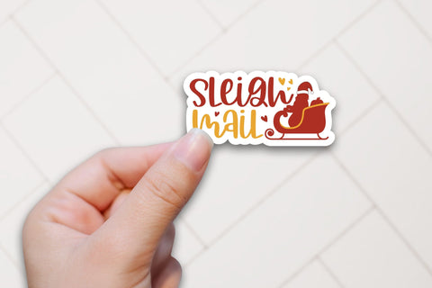 Christmas Packaging Stickers Bundle Sublimation CraftLabSVG 