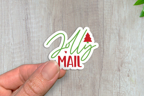 Christmas Packaging Stickers Bundle Sublimation CraftLabSVG 