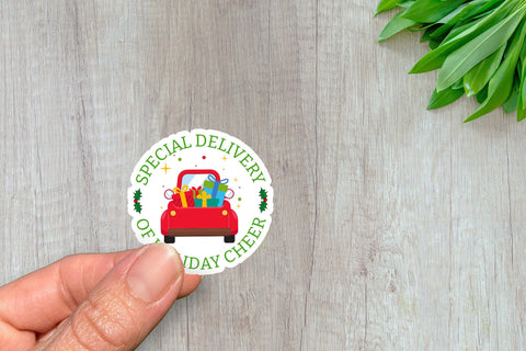 Christmas Packaging Stickers Bundle Vol.3 Sublimation CraftLabSVG 