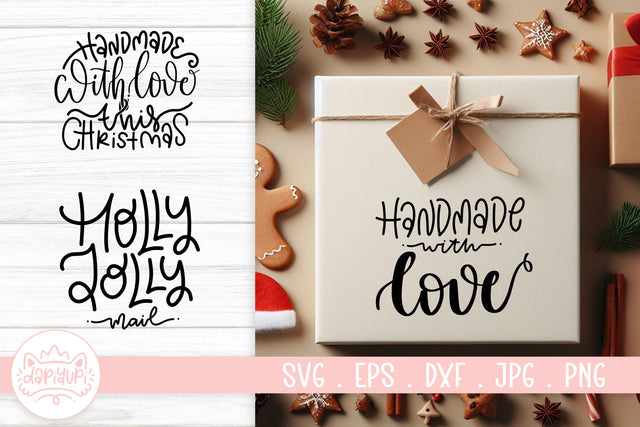 Christmas Packaging SVG Cut File SVG dapiyupi store 
