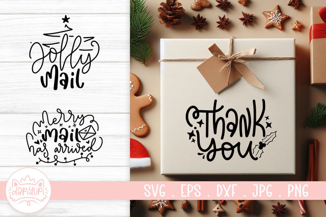 Christmas Packaging SVG Cut File SVG dapiyupi store 
