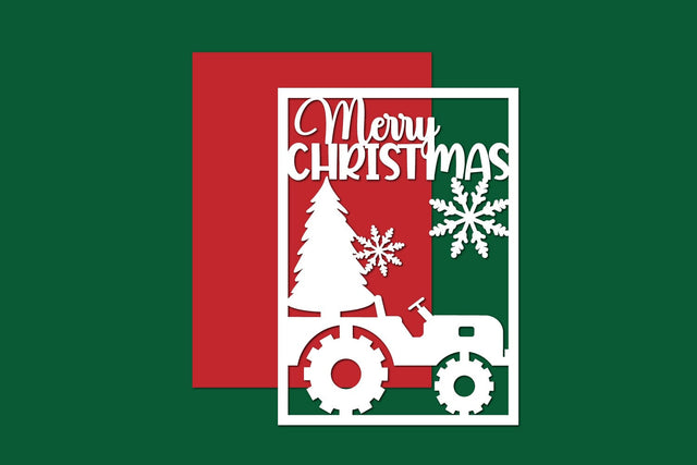 Christmas Papercut, Christmas card, Christmas Cut files SVG zafrans studio 