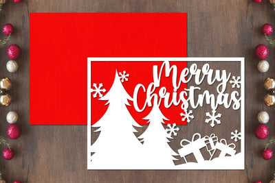Christmas Papercut, Christmas Lasercut SVG zafrans studio 