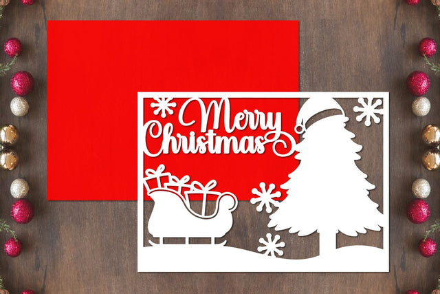 Christmas Papercut, Christmas Lasercut SVG zafrans studio 