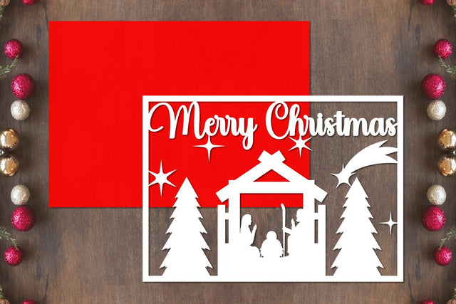 Christmas Papercut, Christmas Lasercut SVG zafrans studio 