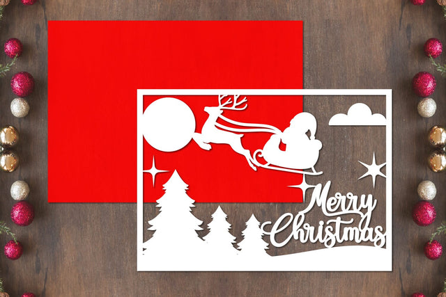 Christmas Papercut, Christmas Lasercut SVG zafrans studio 
