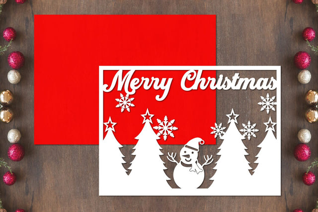 Christmas Papercut, Christmas Lasercut SVG zafrans studio 