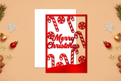 Christmas Papercut, Christmas Template SVG zafrans studio 