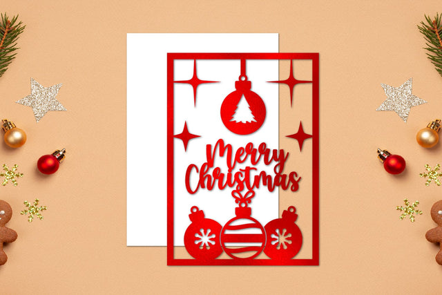 Christmas Papercut, Christmas Template SVG zafrans studio 