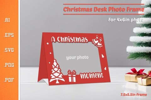 Christmas Photo Frames BUNDLE - Paper Cut SVG SVG Slim Studio 