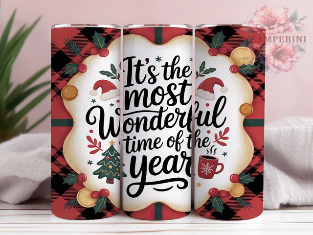 Christmas Plaid Cowhide Tumbler, Holiday Sublimation Design, Festive Cowhide Art, 20oz Christmas Tumbler, Whimsical Holiday Mug, Rustic Plaid Cup, Seasonal Cowhide Wrap Sublimation Li Zamperini 
