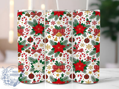 Christmas Plaid Pattern 20oz Tumbler, Christmas Plaid, Plaid Pattern, Christmas Pattern, Plaid Tumbler, Christmas Tumbler, 20oz Tumbler Wrap, Plaid Wrap PNG Sublimation ToriDesigns 