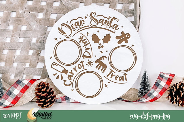 Christmas Plate SVG. XMas Quote. Kitchen Quotes SVG SVG Evgenyia Guschina 