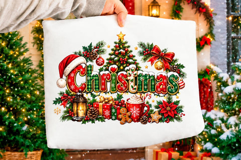 Christmas PNG Clipart Sublimation SVGArt 