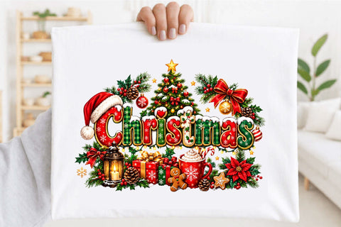 Christmas PNG Clipart Sublimation SVGArt 