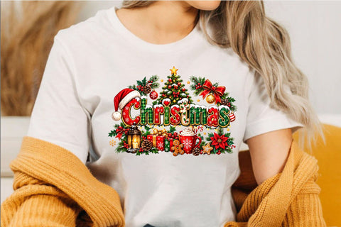 Christmas PNG Clipart Sublimation SVGArt 