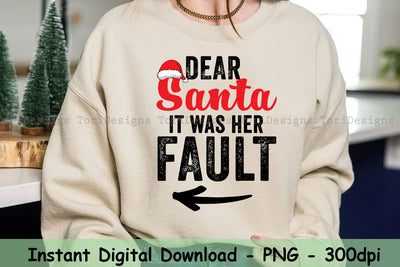 Christmas Png, Dear Santa Christmas Png, Retro Santa png, Christmas png, Christmas Sublimation file for Shirt Design Sublimation ToriDesigns 