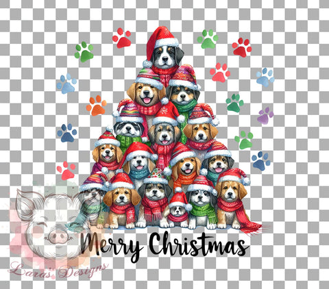 Christmas PNG, Dog Lovers, Sublimation Download, Merry Christmas Art, Holiday Dogs, Digital Download, Printable Christmas, Pet Christmas Sublimation Lara' s Designs 