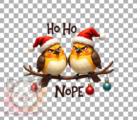 Christmas PNG, Funny Christmas, Sublimation Download, Holiday Humor, Bird Design, Christmas Decor, Digital Download, Printable Christmas Sublimation Lara' s Designs 
