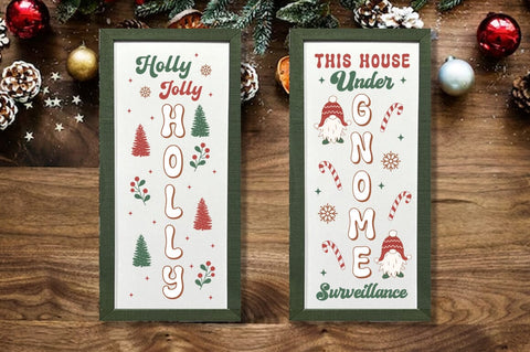 Christmas Porch Sign SVG Bundle SVG Shetara Begum 