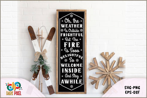 Christmas Porch Sign SVG Bundle SVG Shetara Begum 