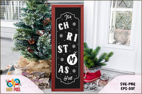 Christmas Porch Sign SVG Bundle SVG Shetara Begum 