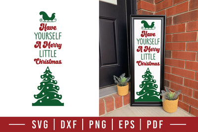 Christmas Porch Sign SVG Cut File SVG CraftLabSVG 