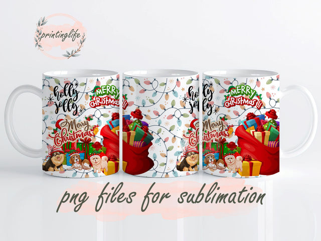 Christmas Positive Quotes Designs, Christmas Wrap Designs, Christmas Sublimation Designs, Christmas Quotes Mug11oz Sublimation PrintingLife 