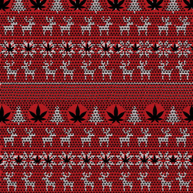 Christmas Pot leaf PNG seamless pattern Download, PNG files for Cricut, png files for Silhouette, Digital Download, Cricut files, silhouette Sublimation Whitetailcrafts 