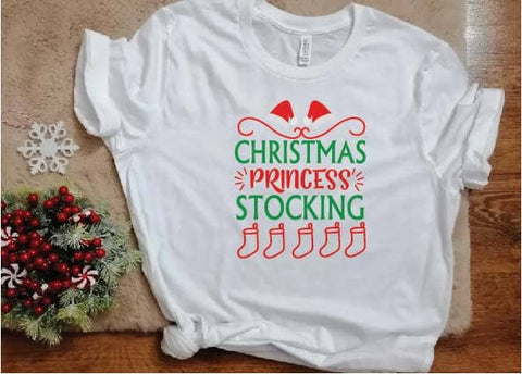 christmas princess stocking svg SVG designer krishna 