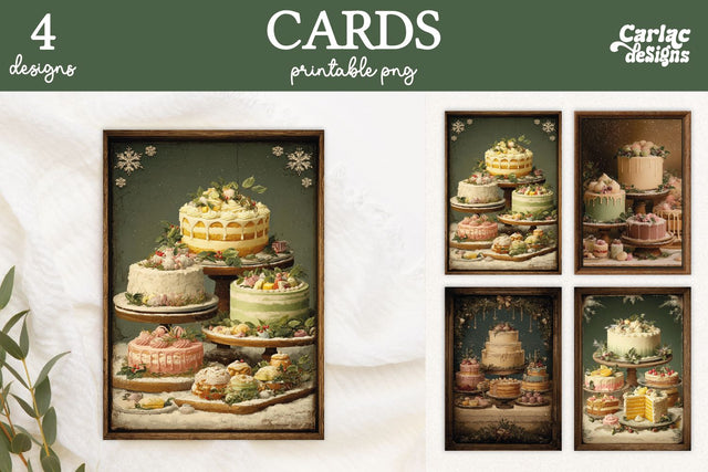 Christmas Printable Card Sublimation Carla C Designs 