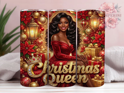 Christmas Queen 20oz Tumbler, Christmas Queen, Queen Tumbler, Christmas Queen PNG, Queen Christmas PNG, Xmas Queen Tumbler, Queen Tumbler PNG, Christmas Queen Wrap Sublimation Li Zamperini 