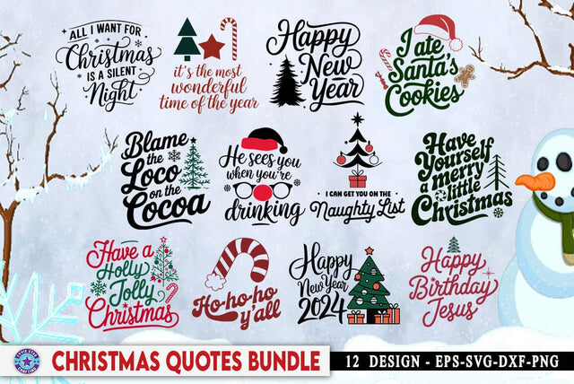 Christmas Quote SVG Design, Christmas Retro SVGs, Christmas Holidays T-shirt, Christmas Illustration SVG FiveStarCrafting 